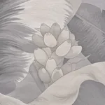 BOTANICO Fabric – PLATINUM | Schumacher | Wallpaper Twins BOTANICO fabric PLATINUM color by Schumacher