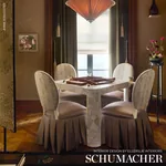 BOTTICELLI SILK TAFFETA Fabric – FOG | Schumacher | Wallpape BOTTICELLI SILK TAFFETA fabric FOG color by Schumacher