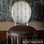 BOTTICELLI SILK TAFFETA Fabric – FOG | Schumacher | Wallpape BOTTICELLI SILK TAFFETA fabric FOG color by Schumacher