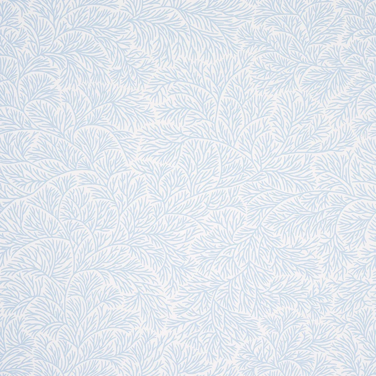BOUGAINVILLEA fabric CHINA BLUE color by Schumacher