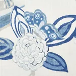 BOUQUET CHINOIS Fabric – PORCELAIN | Schumacher | Wallpaper BOUQUET CHINOIS fabric PORCELAIN color by Schumacher