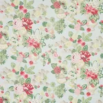 BOUQUET CHINOIS Fabric – SKY | Schumacher | Wallpaper Twins BOUQUET CHINOIS fabric SKY color by Schumacher