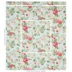 BOUQUET CHINOIS Fabric – SKY | Schumacher | Wallpaper Twins BOUQUET CHINOIS fabric SKY color by Schumacher