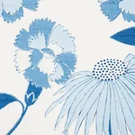 BOUQUET TOSS Fabric – AFTERNOON BLUE | Schumacher | Wallpape BOUQUET TOSS fabric AFTERNOON BLUE color by Schumacher