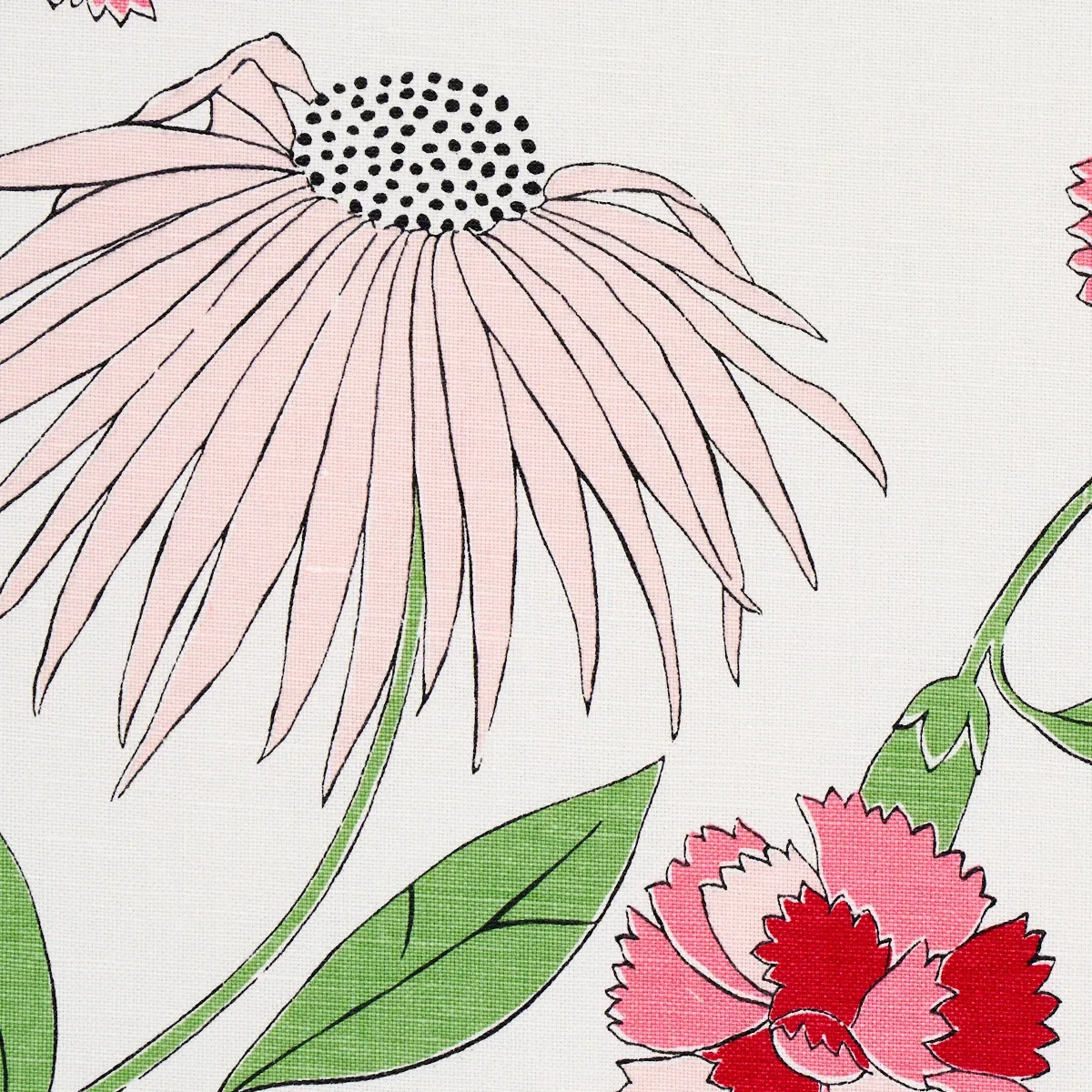 BOUQUET TOSS Fabric – PEPPER BERRY | Schumacher | Wallpaper BOUQUET TOSS fabric PEPPER BERRY color by Schumacher