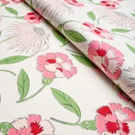 BOUQUET TOSS Fabric – PEPPER BERRY | Schumacher | Wallpaper BOUQUET TOSS fabric PEPPER BERRY color by Schumacher