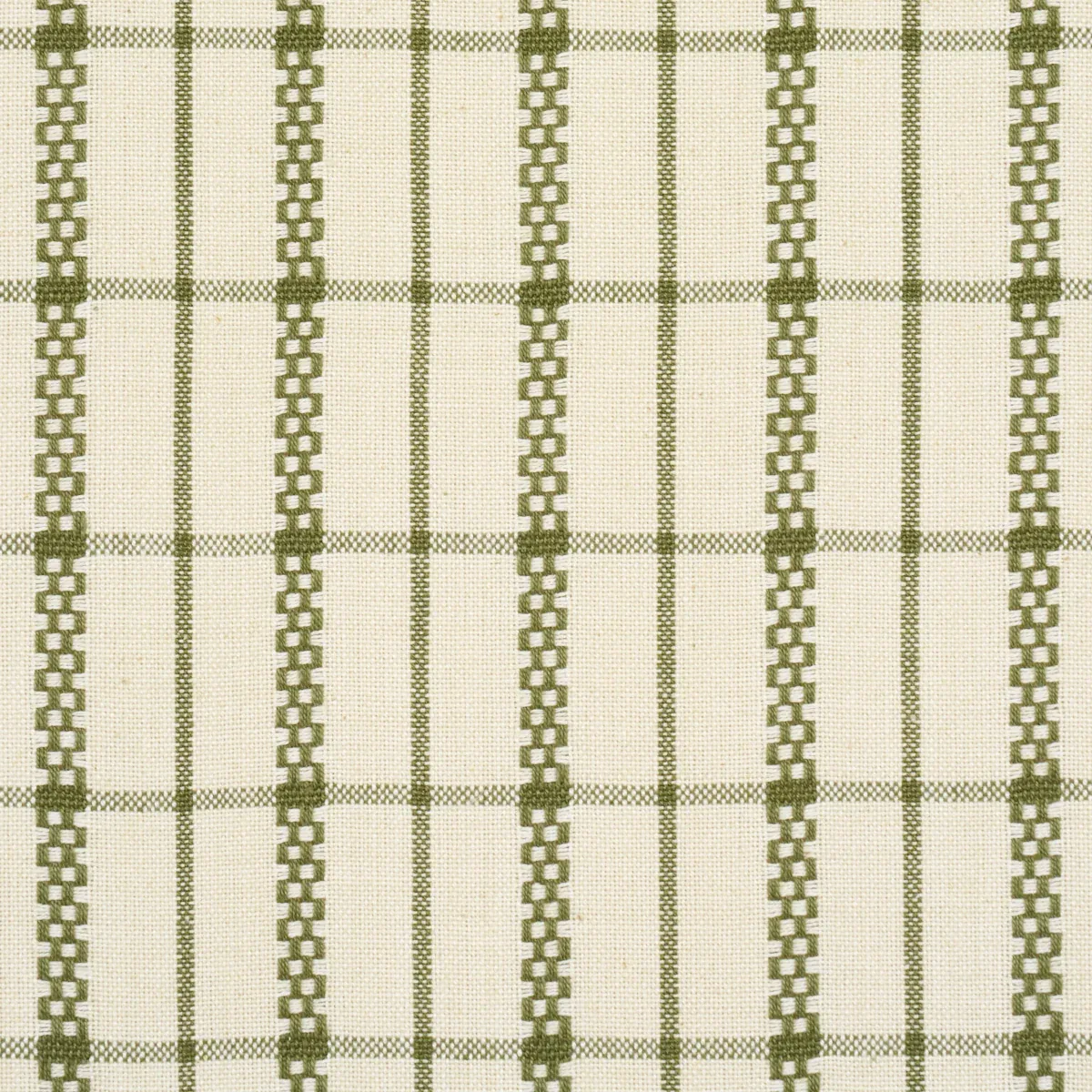 BOYD CHECK Fabric – MOSS | Schumacher | Wallpaper Twins BOYD CHECK fabric MOSS color by Schumacher