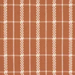 BOYD CHECK Fabric – SPICE | Schumacher | Wallpaper Twins BOYD CHECK fabric SPICE color by Schumacher
