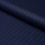 BOYD WOOL PINSTRIPE Fabric – NAVY | Schumacher | Wallpaper T BOYD WOOL PINSTRIPE fabric NAVY color by Schumacher