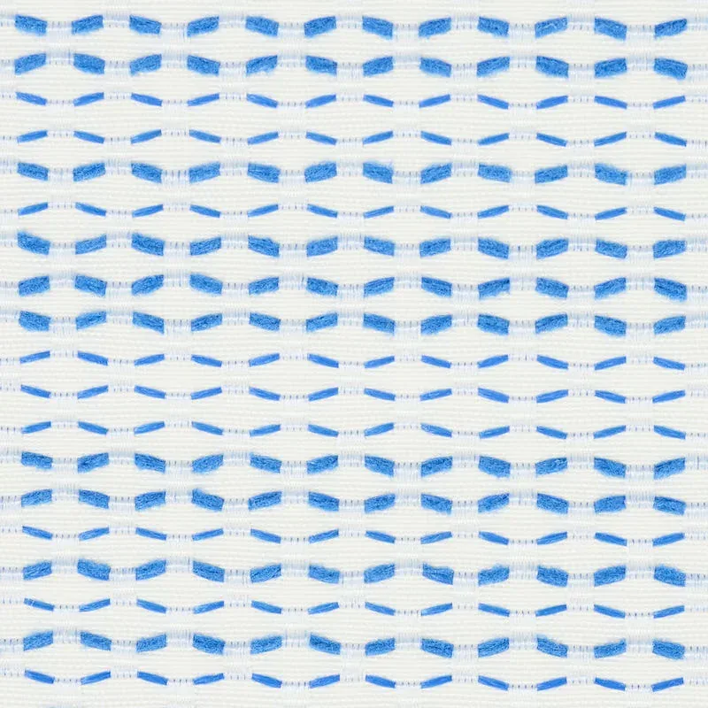 BRANFORD INDOOR/OUTDOOR fabric BLUE color by Schumacher