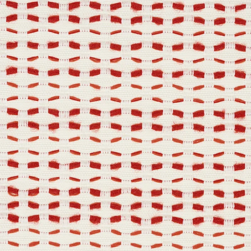 BRANFORD INDOOR/OUTDOOR fabric RED color by Schumacher