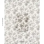 BRANTWOOD VINE Fabric – GRAPHITE | Schumacher | Wallpaper Tw BRANTWOOD VINE fabric GRAPHITE color by Schumacher