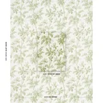 BRANTWOOD VINE Fabric – LEAF | Schumacher | Wallpaper Twins BRANTWOOD VINE fabric LEAF color by Schumacher