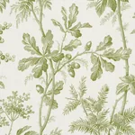 BRANTWOOD VINE Fabric – LEAF | Schumacher | Wallpaper Twins BRANTWOOD VINE fabric LEAF color by Schumacher