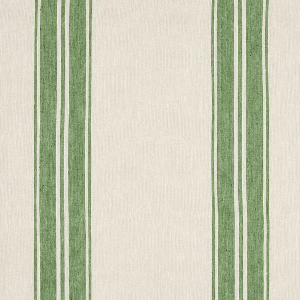 BRENTWOOD STRIPE fabric LEAF GREEN color by Schumacher