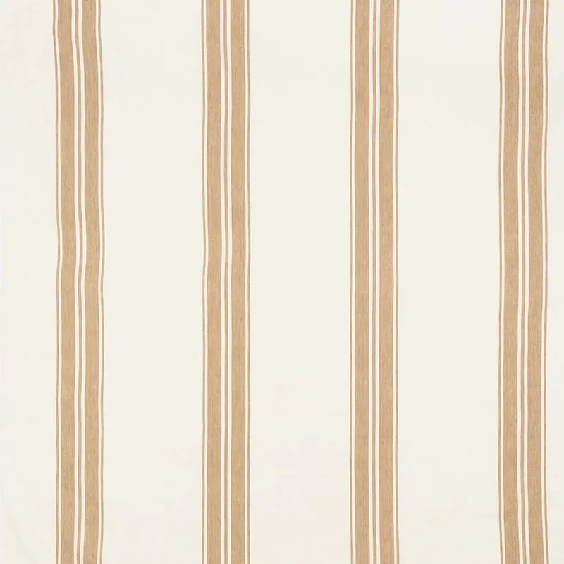 BRENTWOOD STRIPE fabric NEUTRAL color by Schumacher