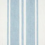 BRENTWOOD STRIPE Fabric – POOL | Schumacher | Wallpaper Twin BRENTWOOD STRIPE fabric POOL color by Schumacher