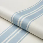 BRENTWOOD STRIPE Fabric – POOL | Schumacher | Wallpaper Twin BRENTWOOD STRIPE fabric POOL color by Schumacher