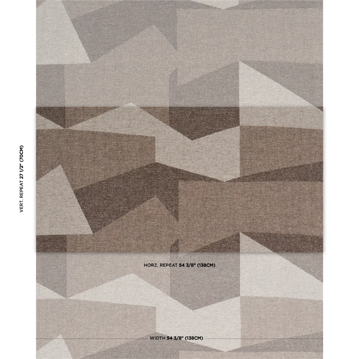 BREUER Fabric – WENGE BROWN | Schumacher | Wallpaper Twins BREUER fabric WENGE BROWN color by Schumacher