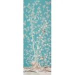 BRIGHTON PAVILION PANEL Fabric – PEACOCK | Schumacher | Wall BRIGHTON PAVILION PANEL fabric PEACOCK color by Schumacher