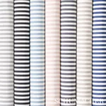 BRIGITTE STRIPE Fabric – BLACK | Schumacher | Wallpaper Twin BRIGITTE STRIPE fabric BLACK color by Schumacher