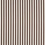 BRIGITTE STRIPE fabric BROWN color by Schumacher