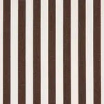 BRIGITTE STRIPE fabric BROWN color by Schumacher