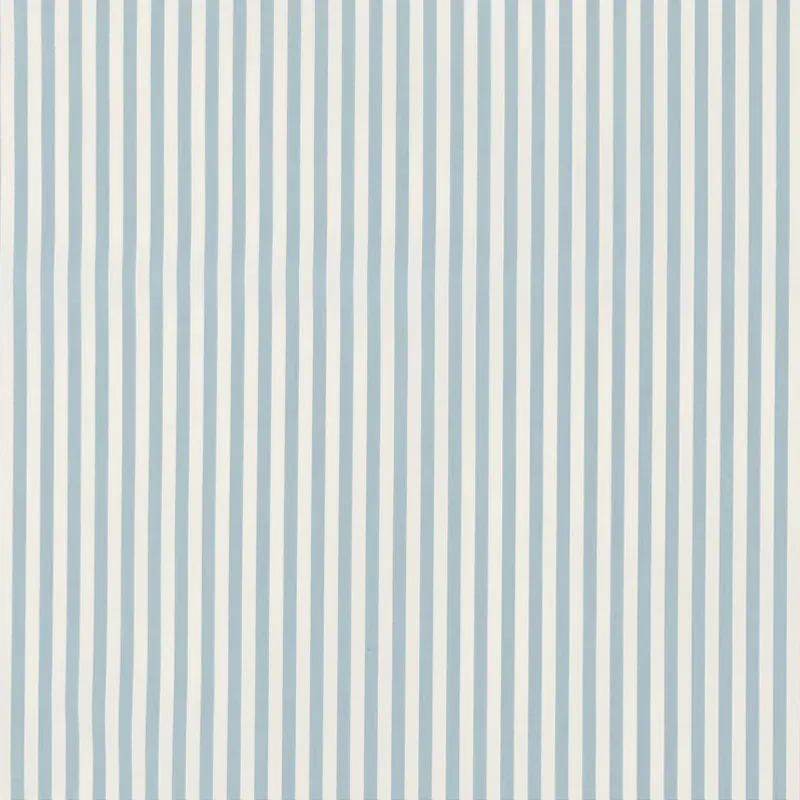BRIGITTE STRIPE fabric SKY color by Schumacher
