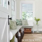 BRIMFIELD Fabric – LEAF | Schumacher | Wallpaper Twins BRIMFIELD fabric LEAF color by Schumacher
