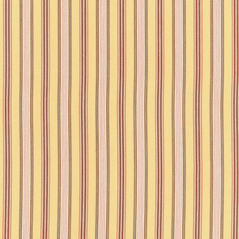 BROOK STRIPE fabric MAIZE color by Schumacher