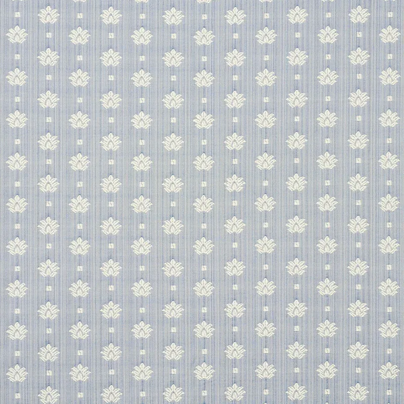 BRUNEL fabric SKY color by Schumacher