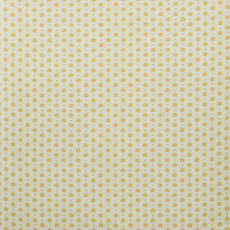 BRUNEL fabric YELLOW color by Schumacher