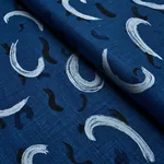 BRUSHMARK fabric BLUE color by Schumacher