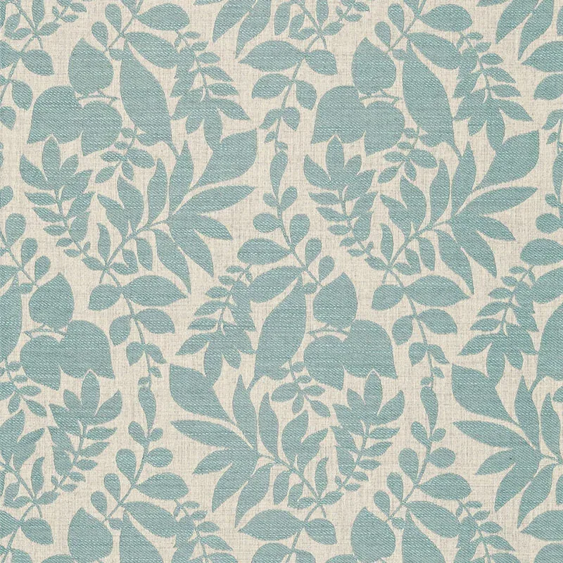 BRUXELLES WEAVE fabric AZURE color by Schumacher