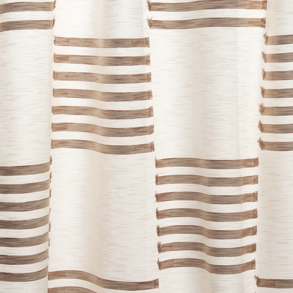 BRYCE SHEER fabric MAPLE color by Schumacher