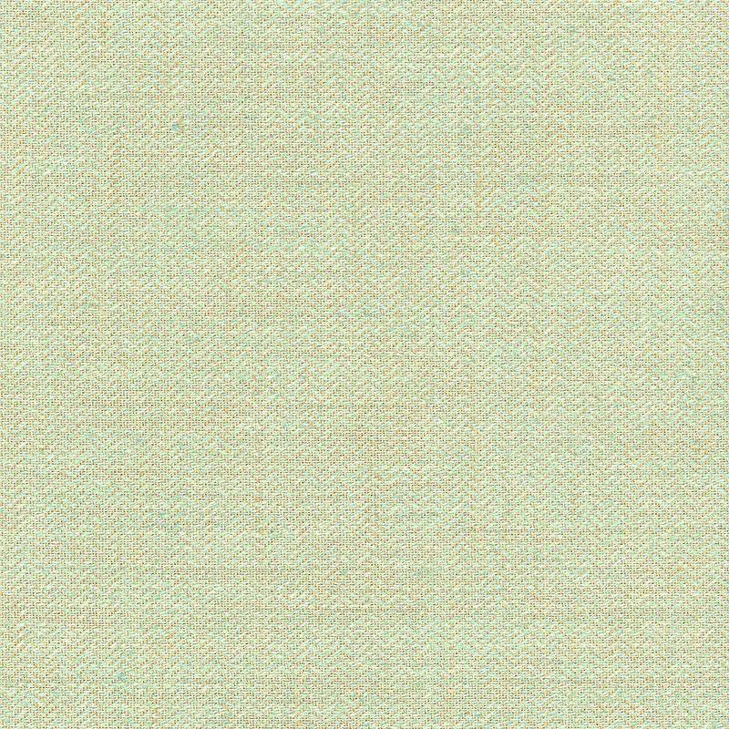 BRYTON LINEN HERRINGBONE fabric CELADON color by Schumacher