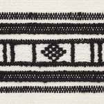 BUENA VISTA fabric BLACK color by Schumacher