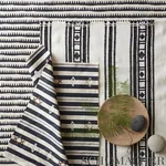 BUENA VISTA fabric BLACK color by Schumacher