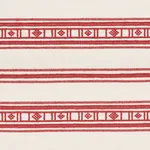 BUENA VISTA Fabric – RED | Schumacher | Wallpaper Twins BUENA VISTA fabric RED color by Schumacher