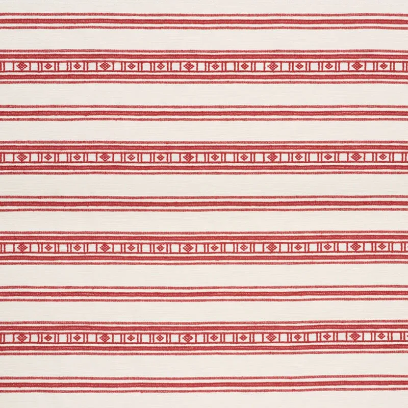 BUENA VISTA Fabric – RED | Schumacher | Wallpaper Twins BUENA VISTA fabric RED color by Schumacher