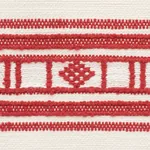 BUENA VISTA Fabric – RED | Schumacher | Wallpaper Twins BUENA VISTA fabric RED color by Schumacher
