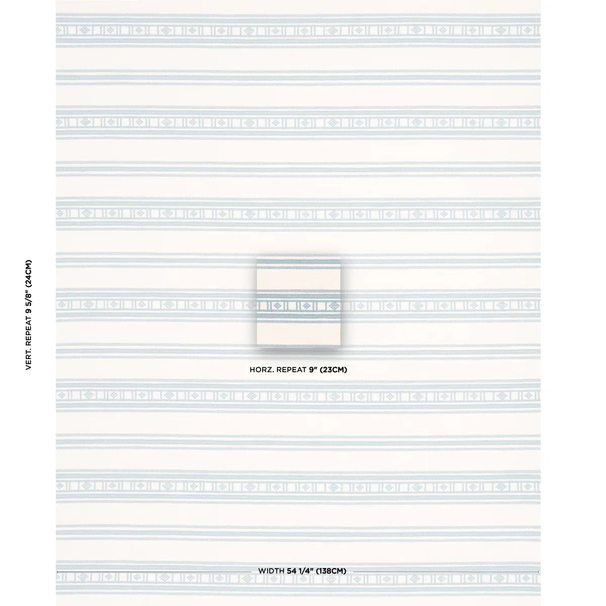 BUENA VISTA Fabric – SKY | Schumacher | Wallpaper Twins BUENA VISTA fabric SKY color by Schumacher