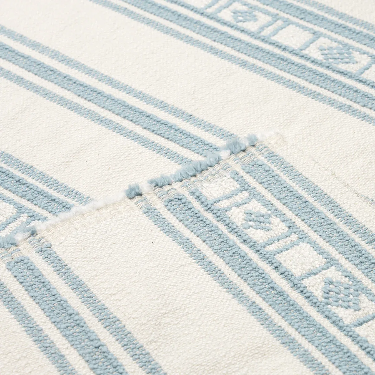BUENA VISTA Fabric – SKY | Schumacher | Wallpaper Twins BUENA VISTA fabric SKY color by Schumacher