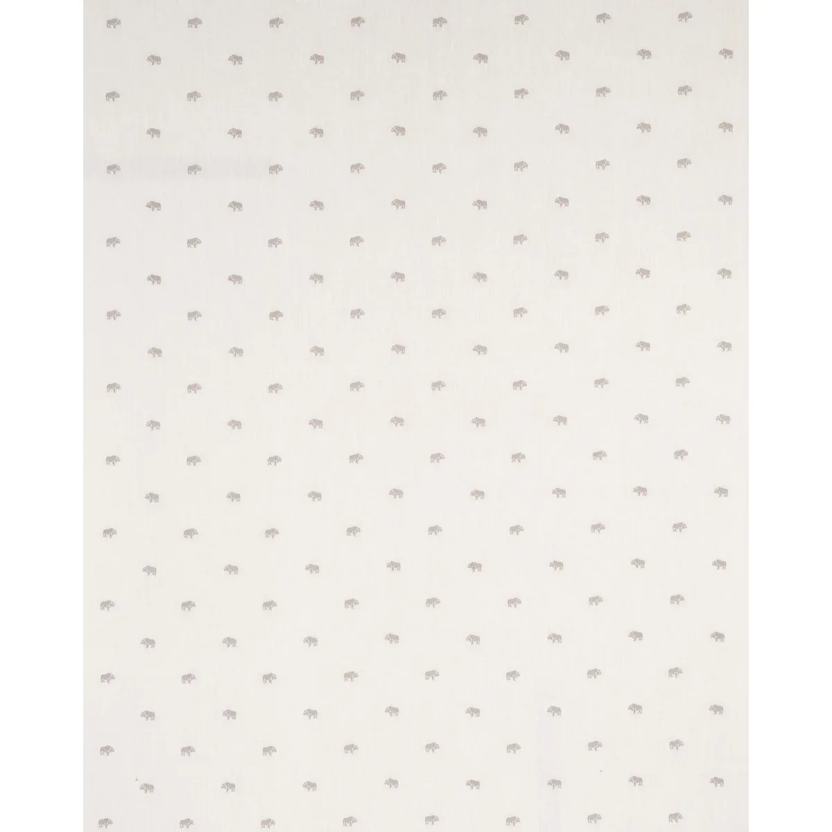 Buffalo Embroidered Linen Fabric – IVORY | Schumacher | Wall Buffalo Embroidered Linen fabric IVORY color by Schumacher