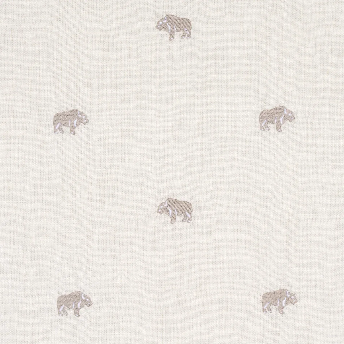 180451 | Buffalo Embroidered Linen – IVORY