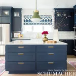 BUKHARA IKAT Fabric – INDIGO | Schumacher | Wallpaper Twins BUKHARA IKAT fabric INDIGO color by Schumacher