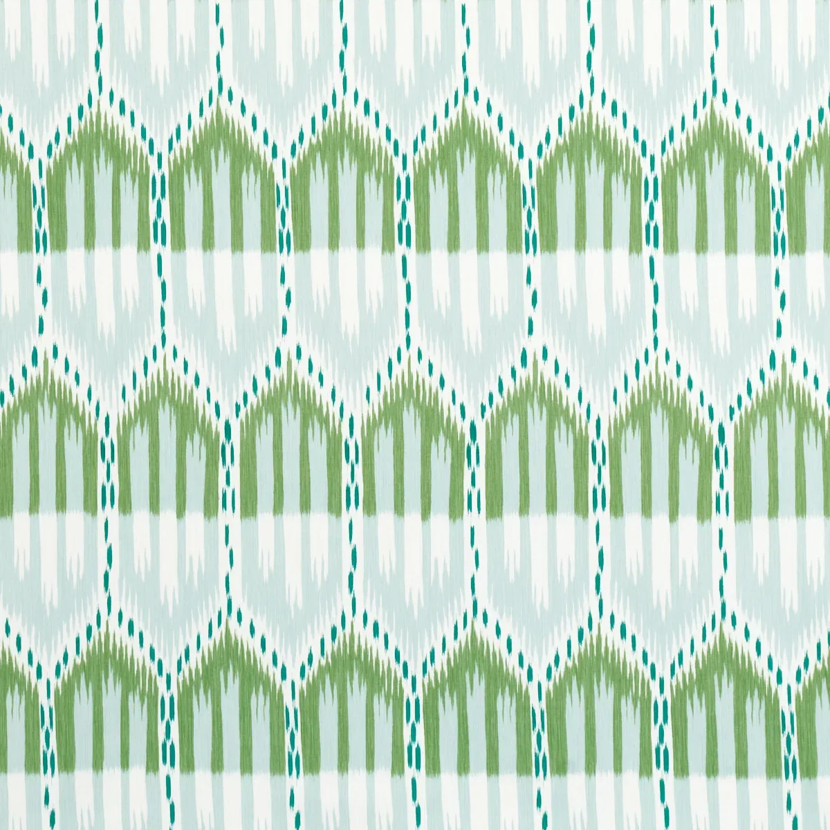 BUKHARA IKAT Fabric – MINERAL AND LEAF | Schumacher | Wallpa BUKHARA IKAT fabric MINERAL AND LEAF color by Schumacher