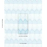 BUKHARA IKAT Fabric – SKY AND AQUA | Schumacher | Wallpaper BUKHARA IKAT fabric SKY AND AQUA color by Schumacher
