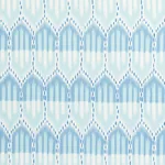 BUKHARA IKAT Fabric – SKY AND AQUA | Schumacher | Wallpaper BUKHARA IKAT fabric SKY AND AQUA color by Schumacher