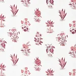BUNNY Fabric – AUBERGINE | Schumacher | Wallpaper Twins BUNNY fabric AUBERGINE color by Schumacher